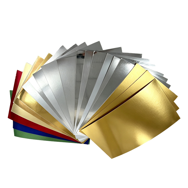 Metallic-Silberkarton